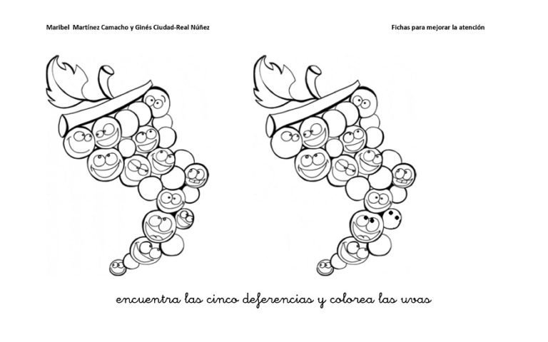 Encuentra Las Diferencias Y Colorea Bebeazul Top